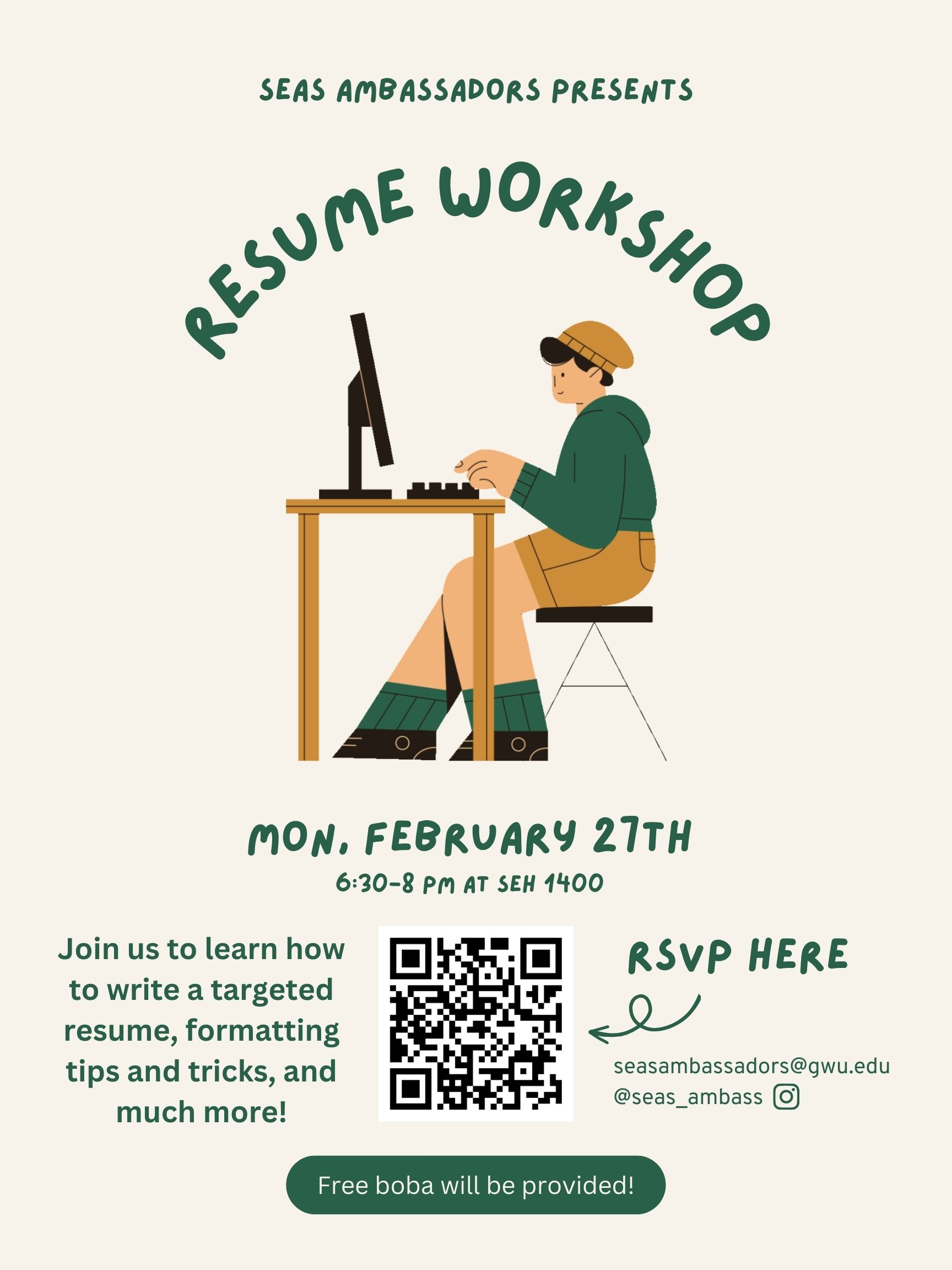 Resume Workshop Flyer