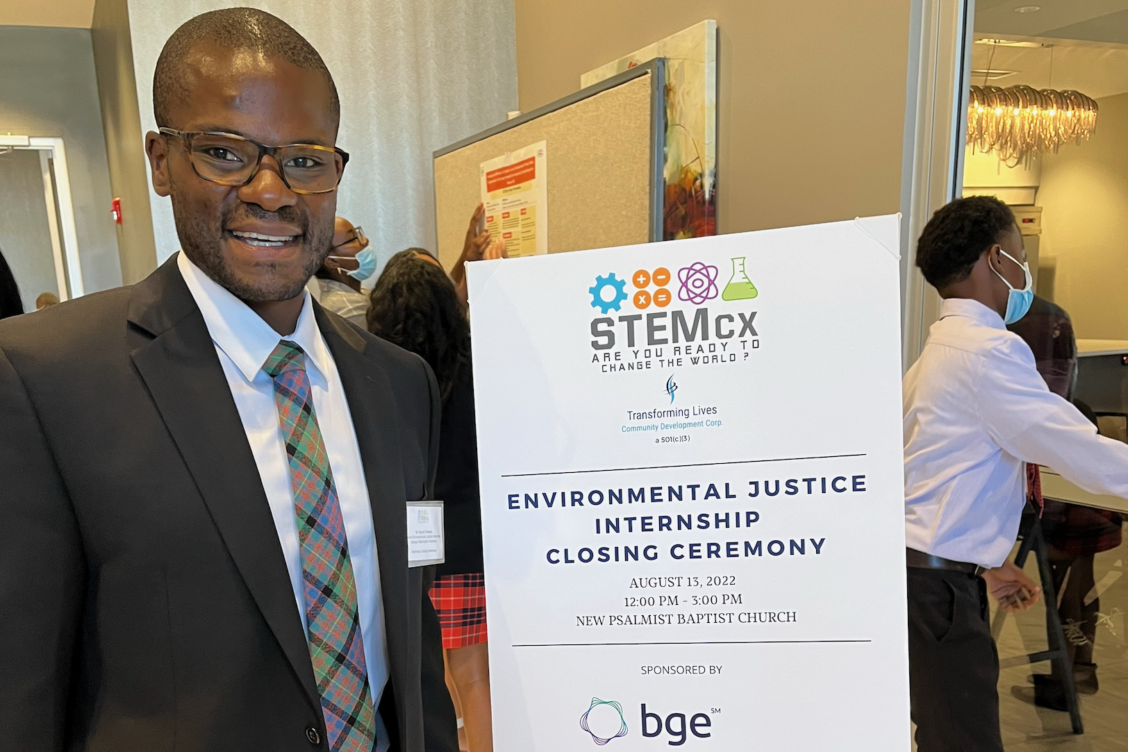 Royce Francis at Stem conference