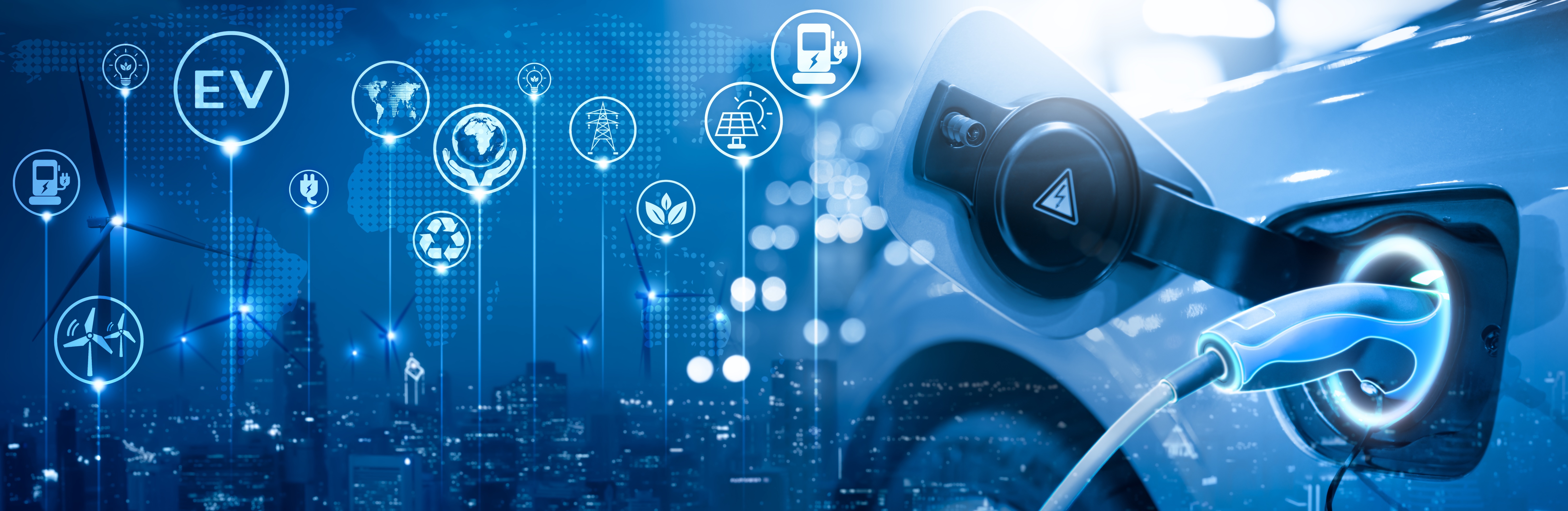 Stock photo of electric vehicle